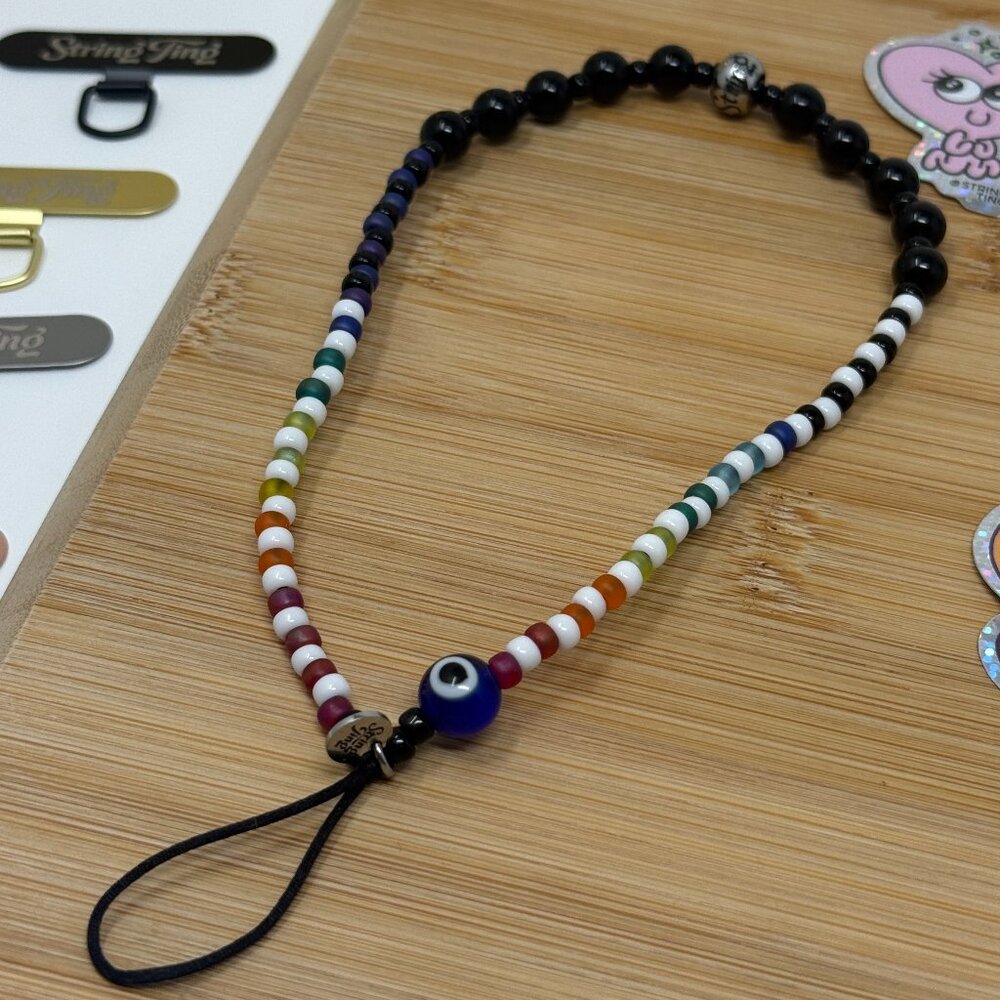 Evil Eye LTD EDITION | Authentic Handmade | String Ting | Wristlet Phone Strap